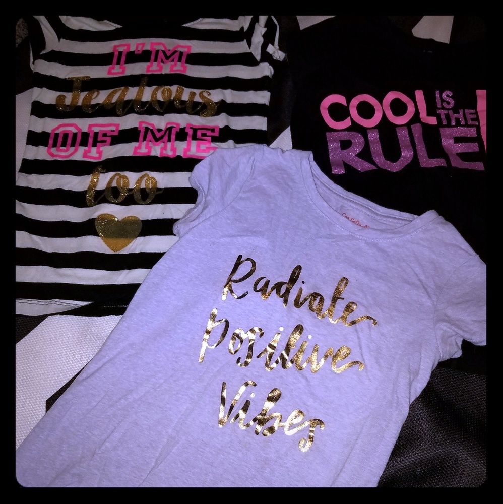 3 tshirts size 7/8